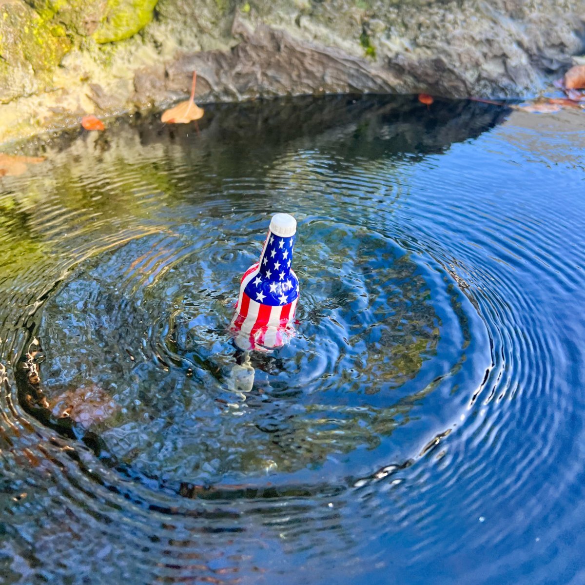 American Flag Fishing Bobbers (2 Pack) – Patriotic Slip Bobbers – Veterans & Dad Gift