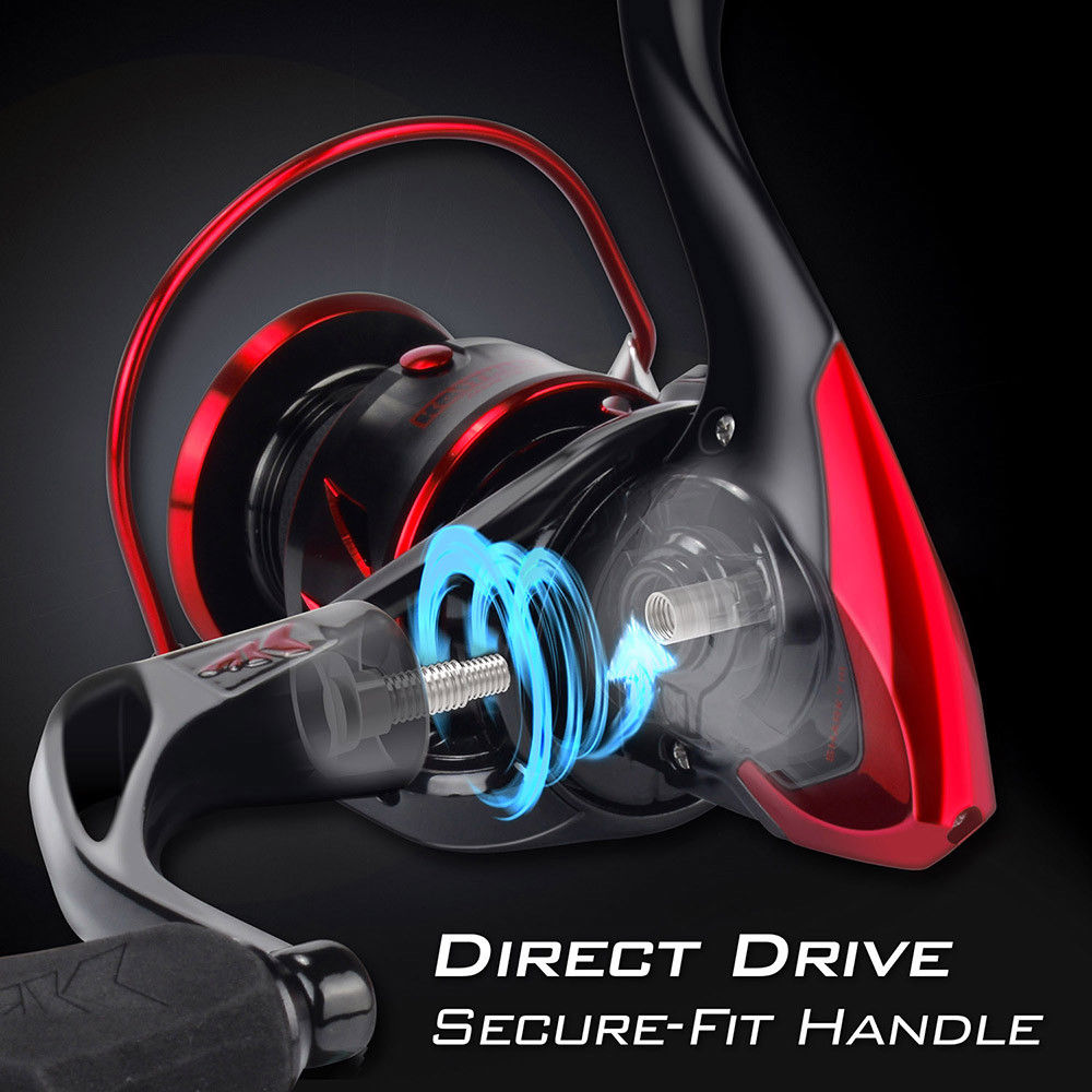 Cam's 9ft. 2pc. Yaannk Stik + 7 (BB)  Cam's Xtralite Reel + Plastics and Hooks Kit