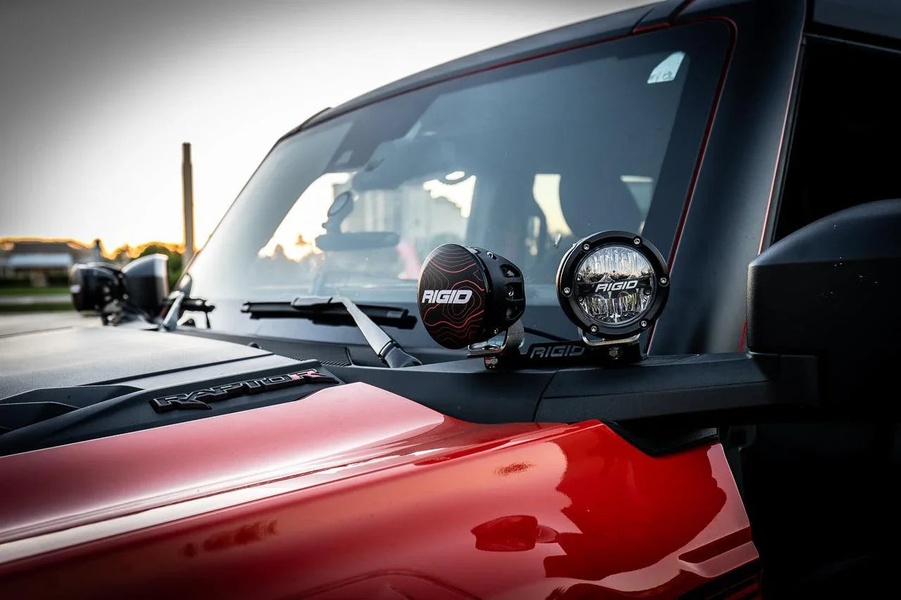 Rigid 360 Series 4" Light Cover Topo Overlays - Universal