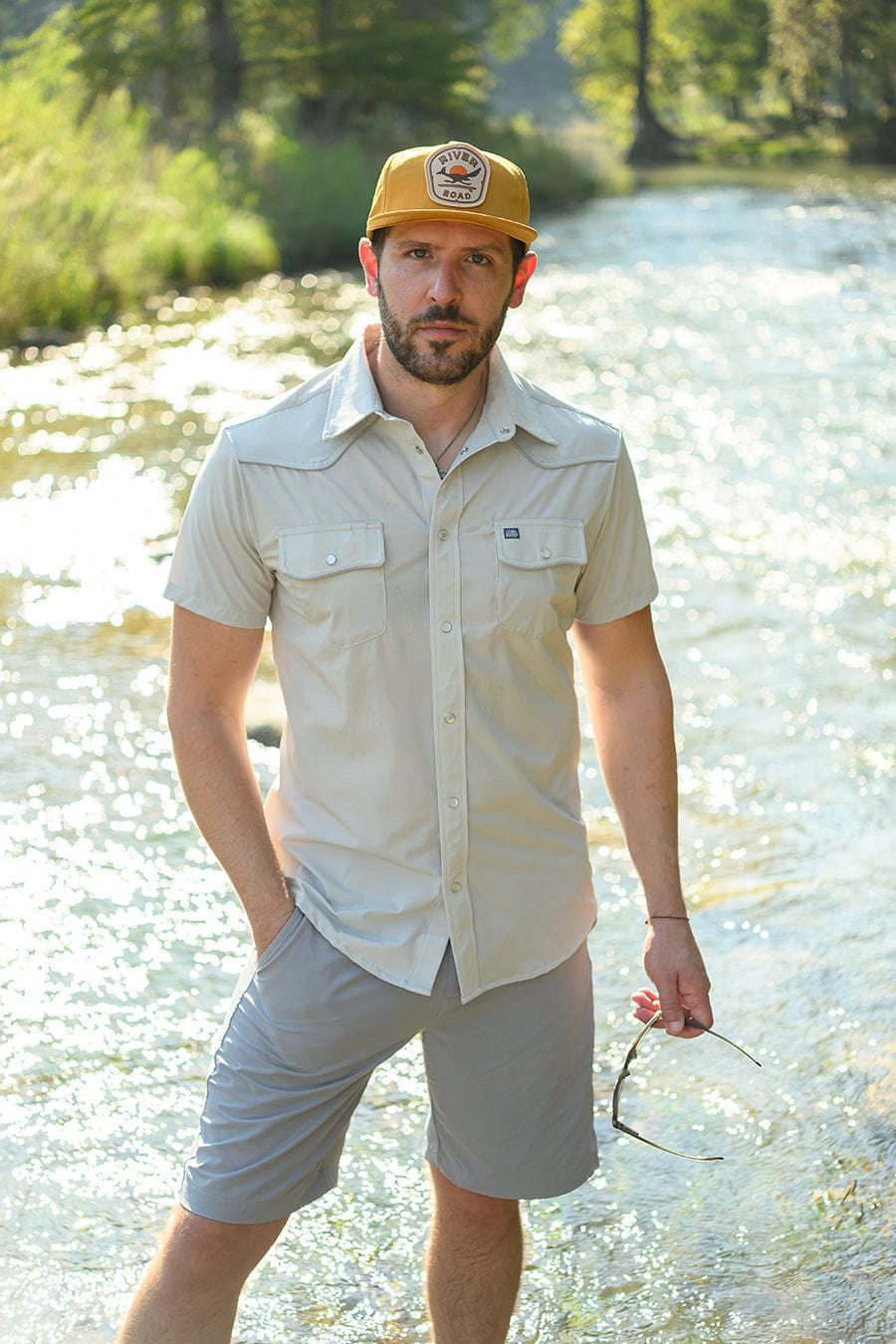 Roadie the Roadrunner Snapback Hat | Gold