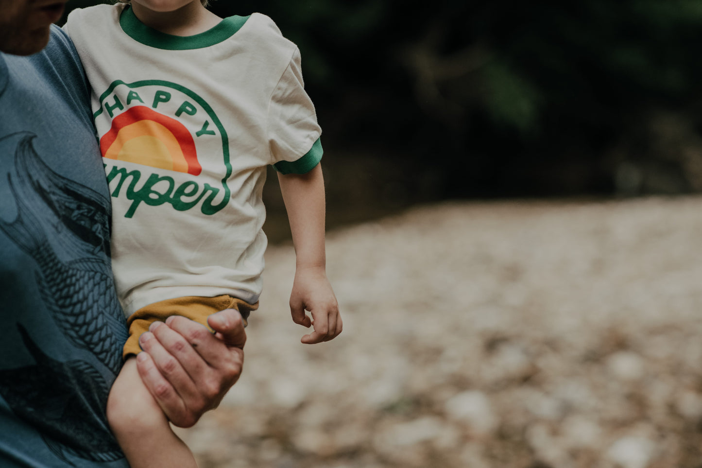 Happy Camper Vintage Ringer (Youth)