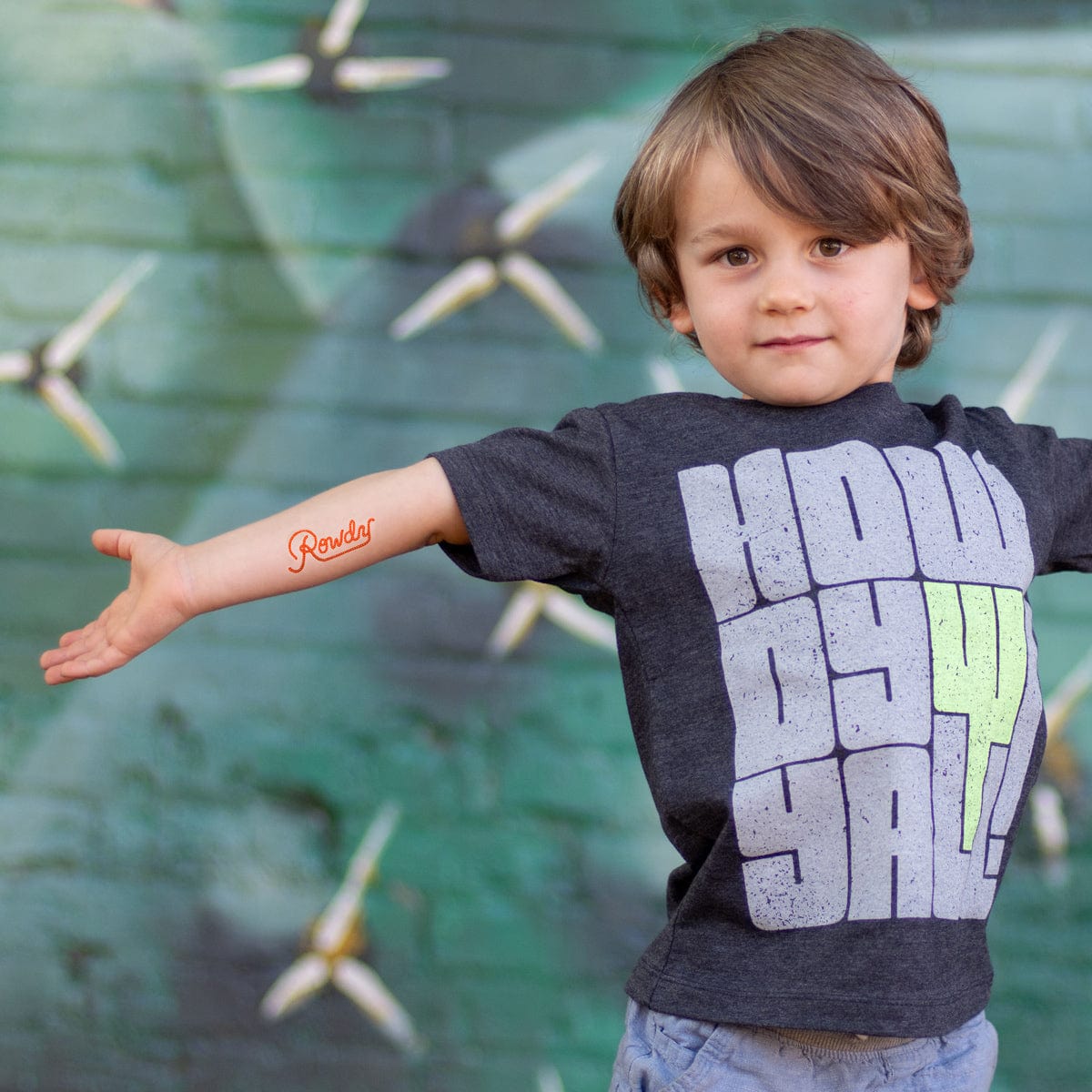 Rowdy Temporary Tattoo