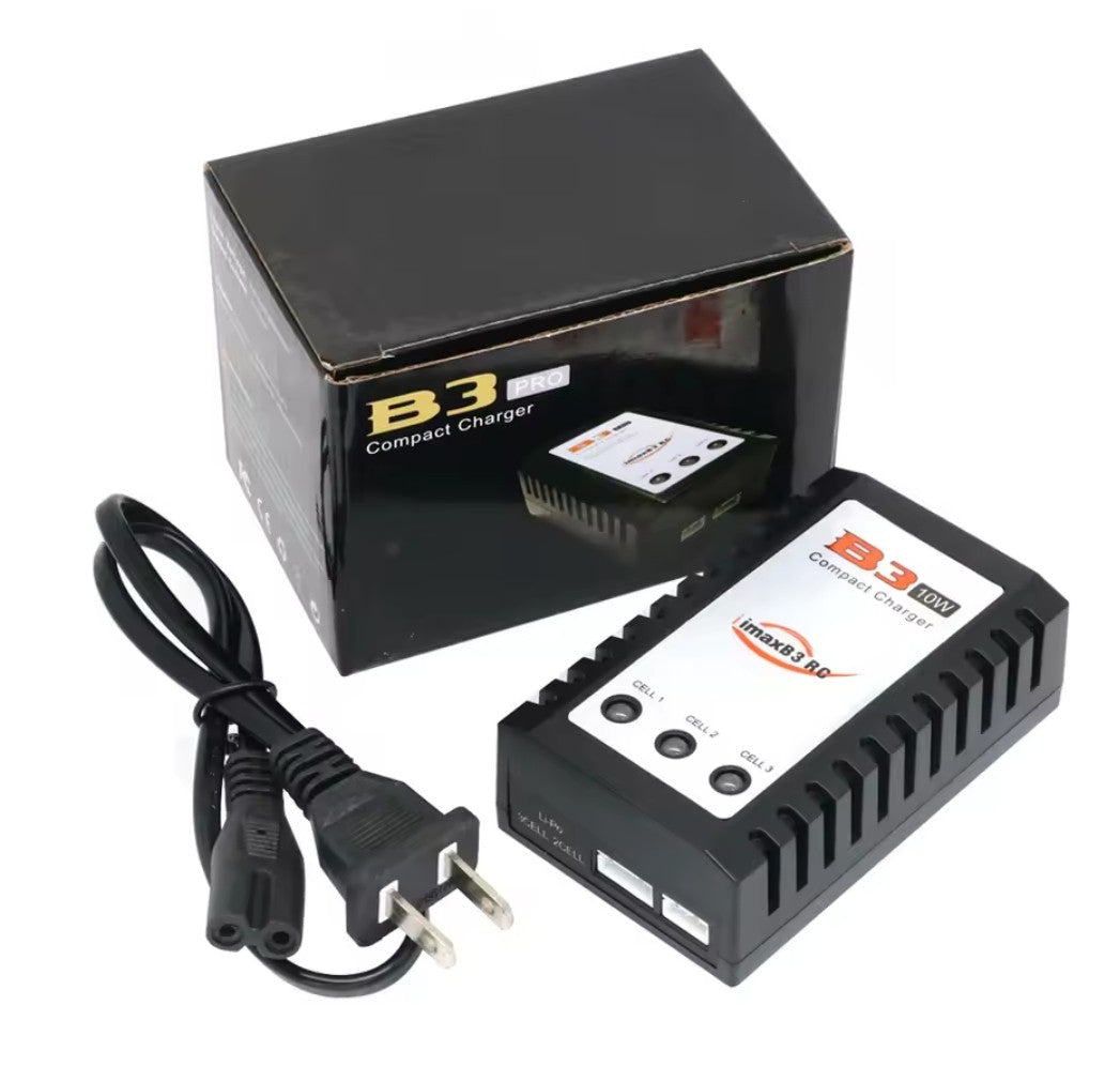 Fury28.com 11.1V 1300mAh  Airsoft LiPo Battery + B3 Charger Combo