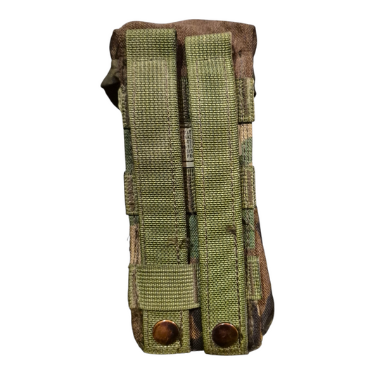 Genuine USGI M81 Woodland Double M4 Magazine Pouch | MOLLE II Military Surplus