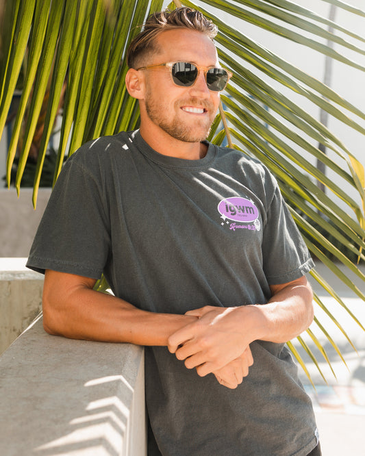 Romans Mineral Wash Premium Pepper Tee