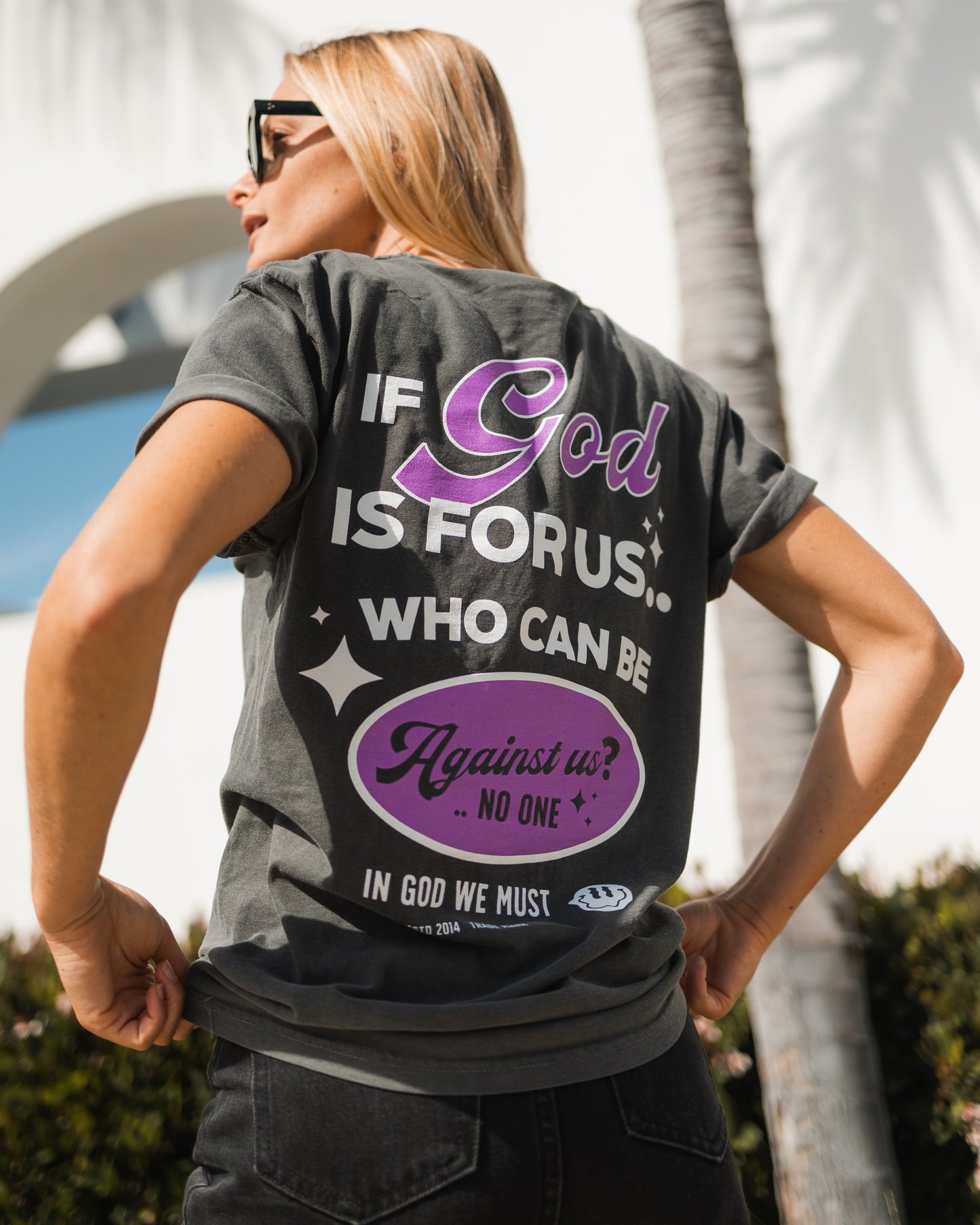Romans Mineral Wash Premium Pepper Tee