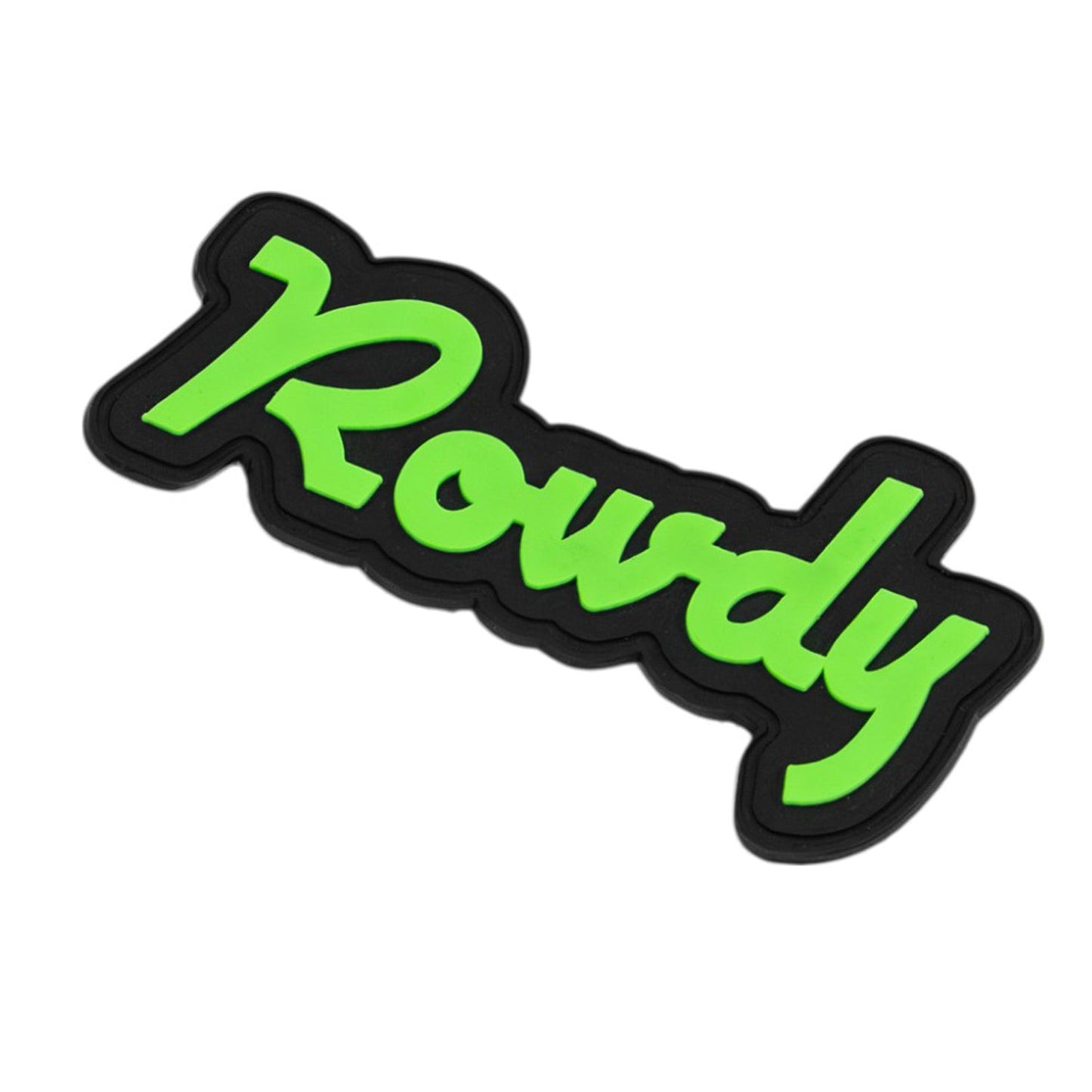 Rowdy Script PVC Velcro Patch