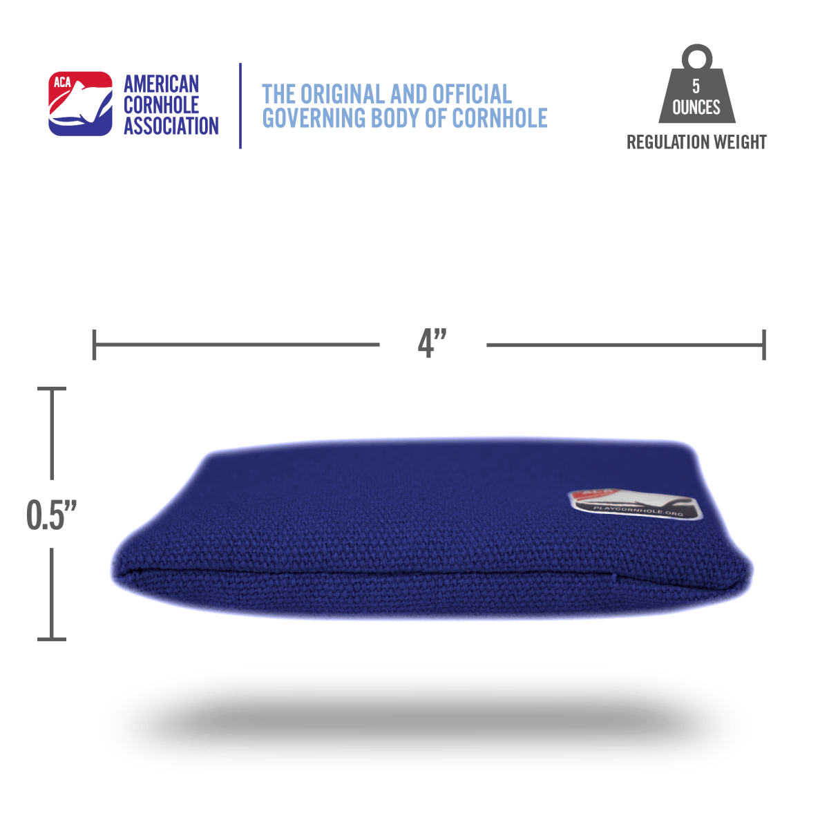 Royal Blue Daily 44x Cornhole Bags