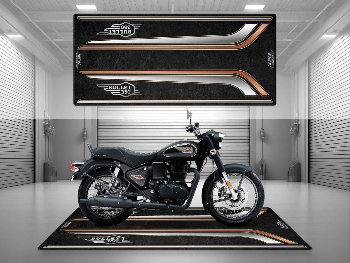 MPM Motorcycle Mat for Royal Enfield Bullet 350 - MM4302