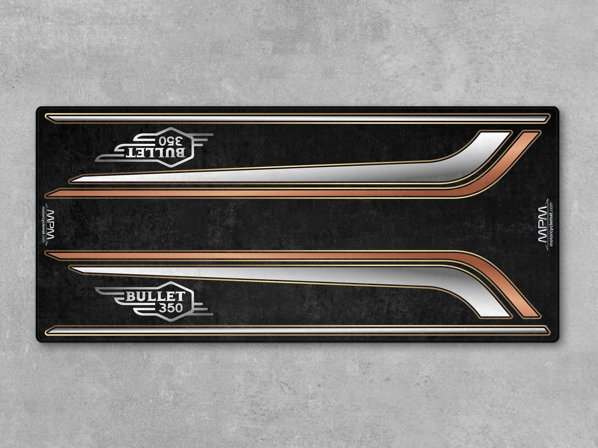 MPM Motorcycle Mat for Royal Enfield Bullet 350 - MM4302