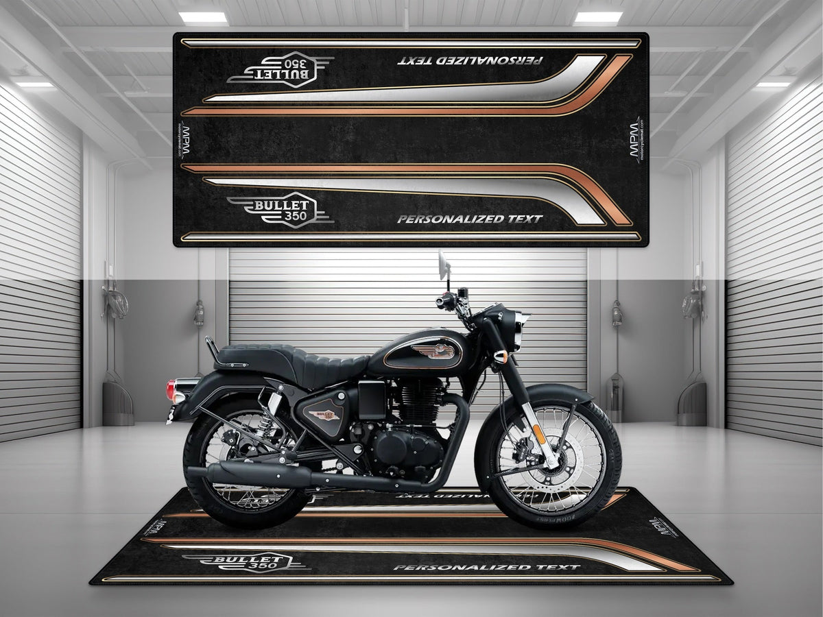 MPM Motorcycle Mat for Royal Enfield Bullet 350 - MM4302