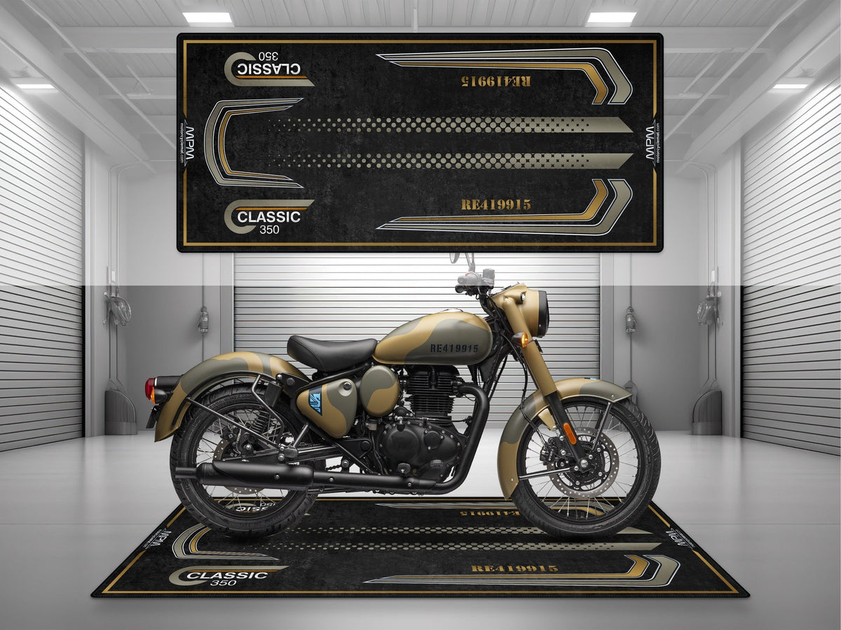 MPM Motorcycle Mat for Royal Enfield Classic 350 - MM4301