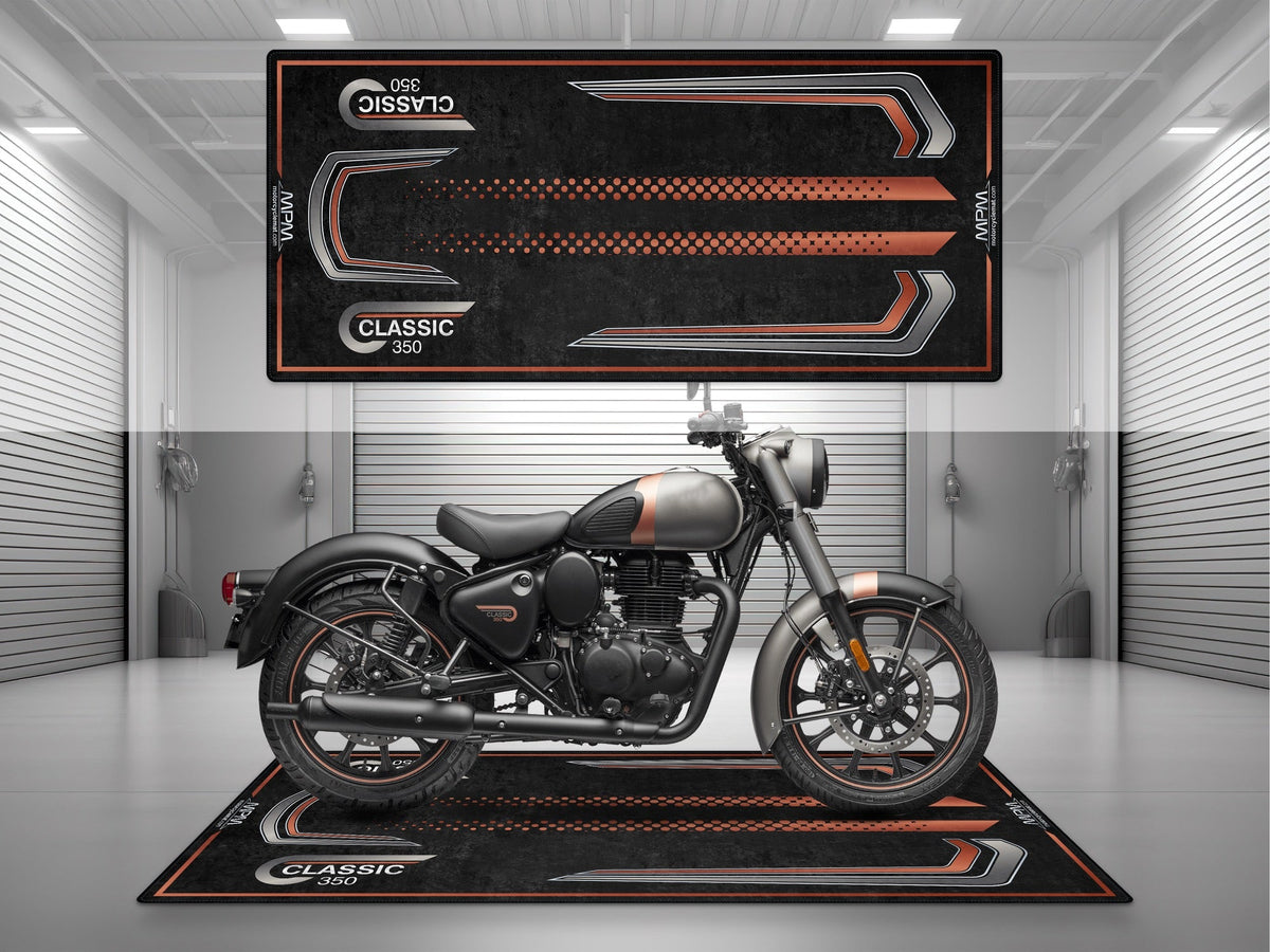 MPM Motorcycle Mat for Royal Enfield Classic 350 - MM4301