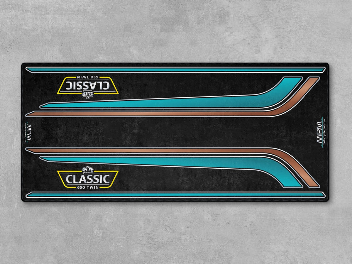 MPM Motorcycle Mat for Royal Enfield Classic 650 Twin - MM4307