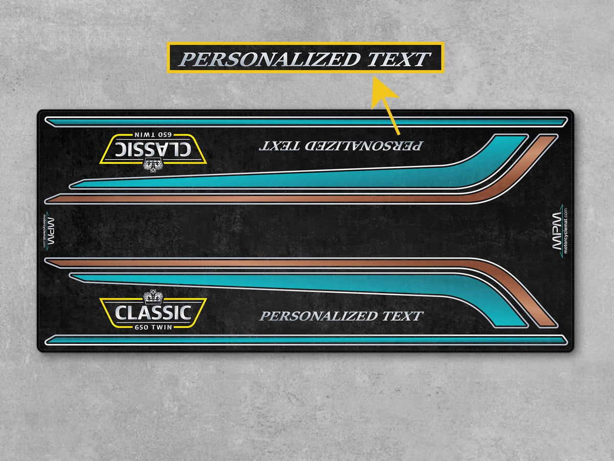 MPM Motorcycle Mat for Royal Enfield Classic 650 Twin - MM4307