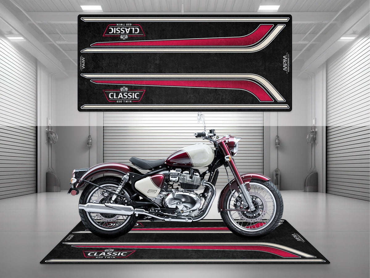 MPM Motorcycle Mat for Royal Enfield Classic 650 Twin - MM4307