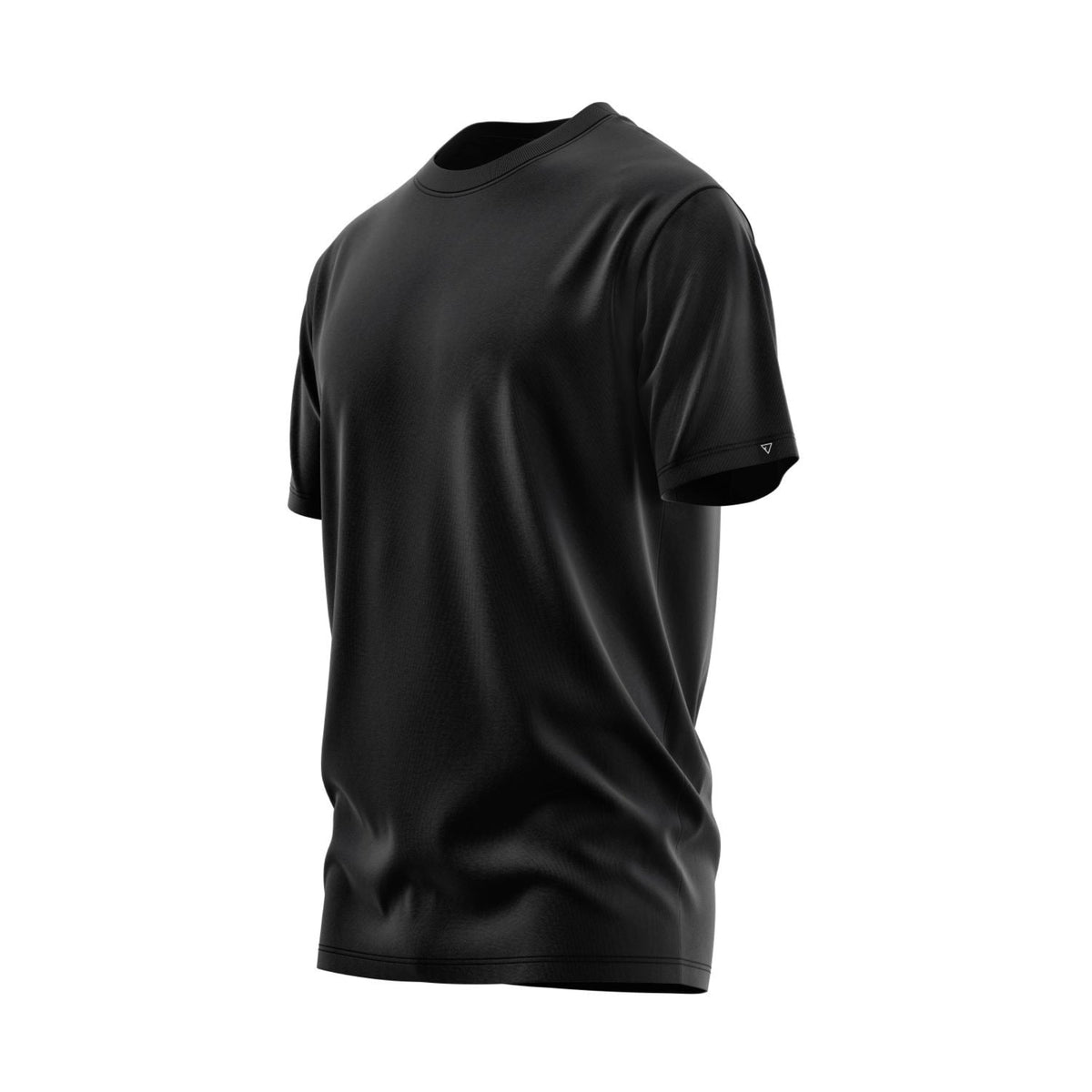 Black Active Crew Short Sleeve – Men's