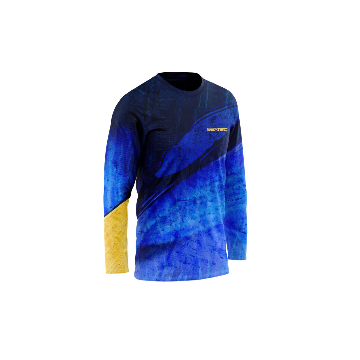 Blue Tang Sport Tec Crew Long Sleeve - Youth