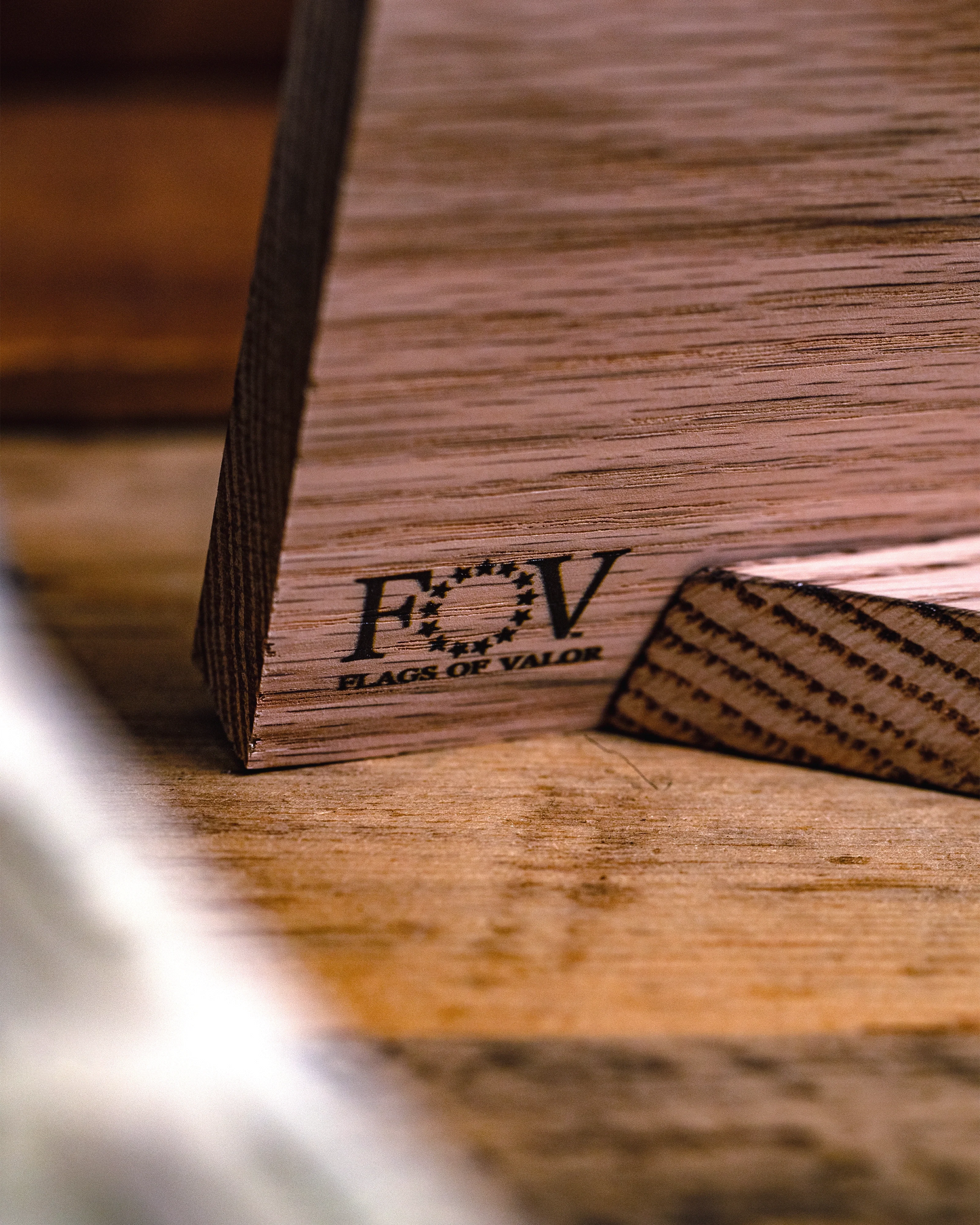 Collective - Space Force Wooden Desk Flag