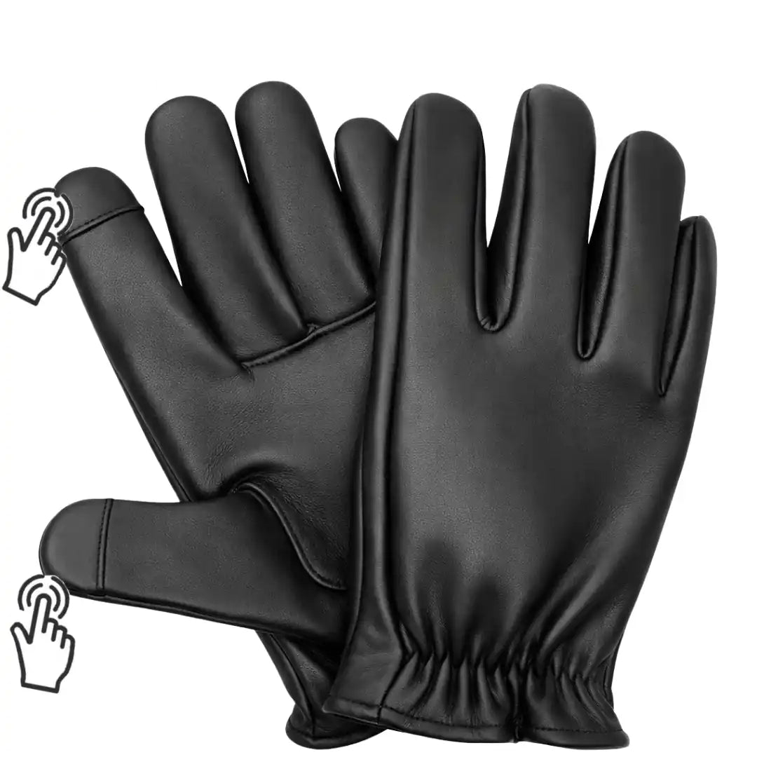 Legendary Deerskin Short Wrist Touchscreen Gloves