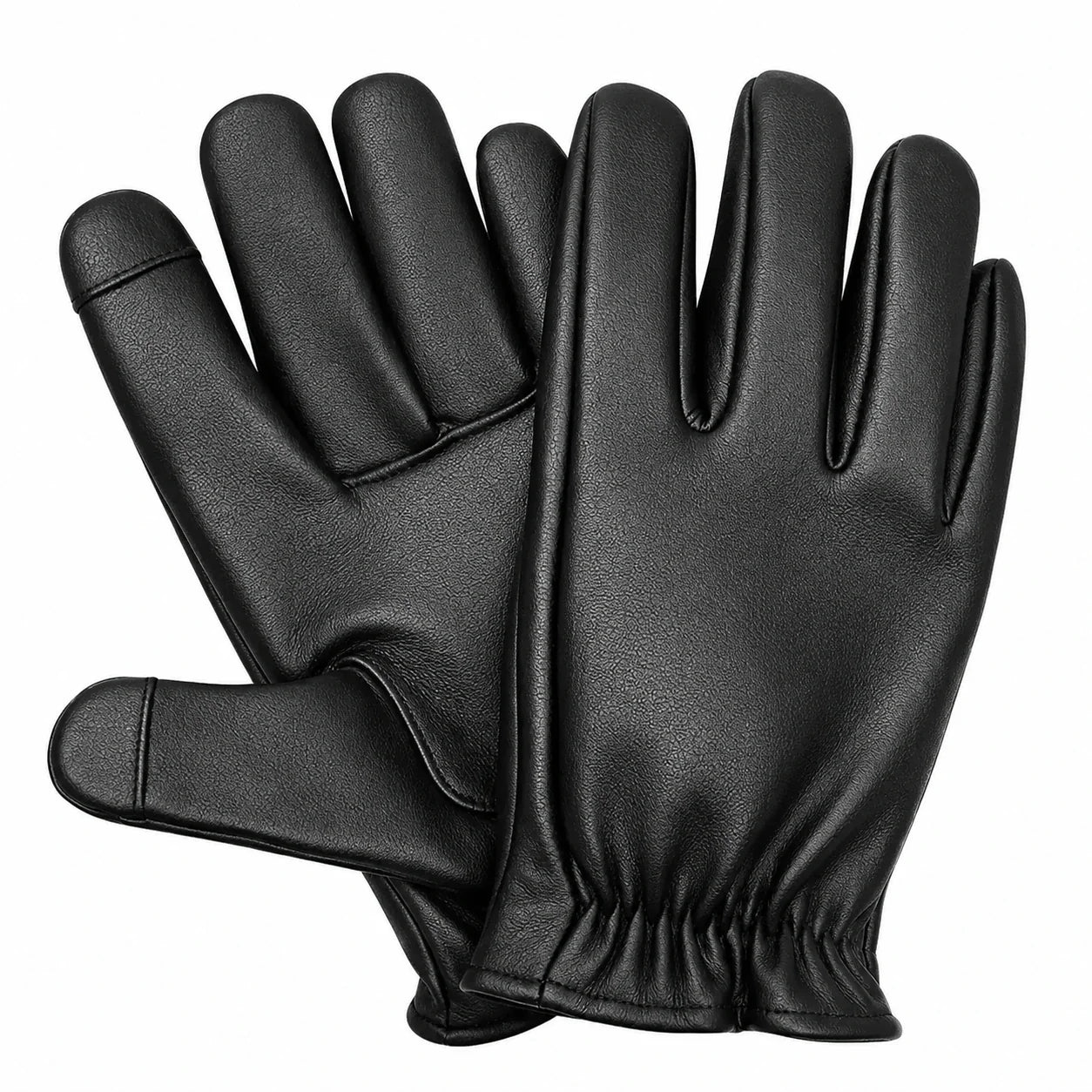 Classic Short Wrist Touchscreen Deerskin Gloves