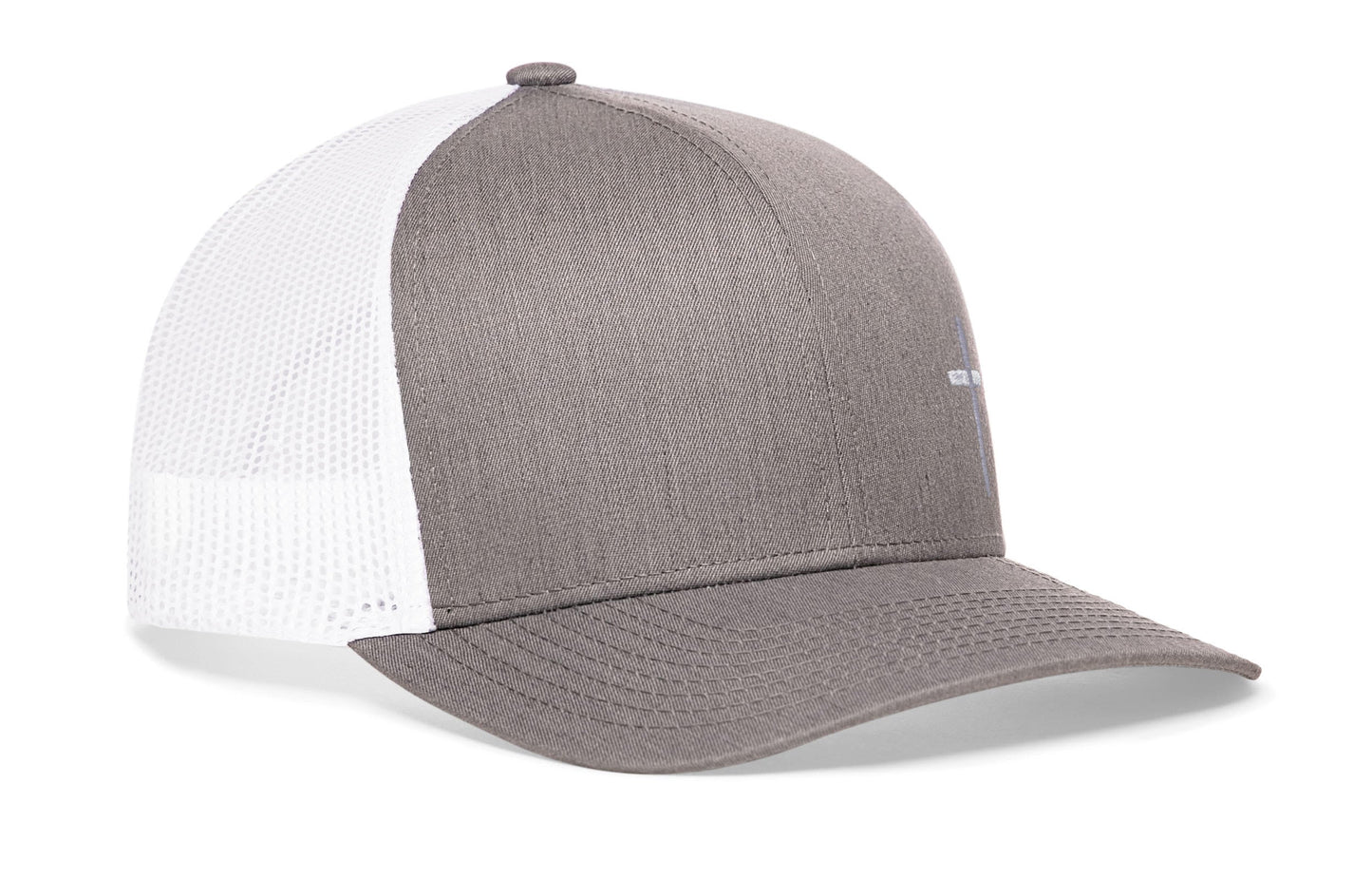 Side Cross Trucker Hat  |  Christian Snapback