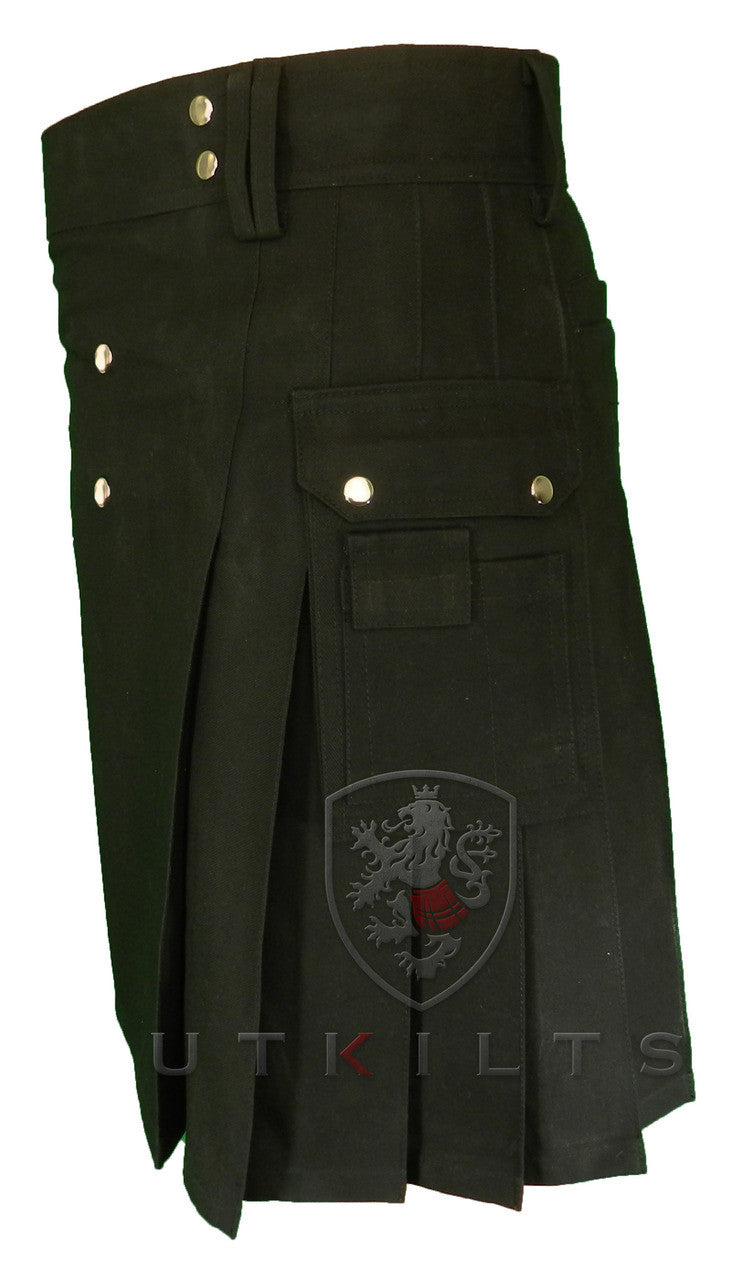 Utility Kilt – GlenTorin, Black