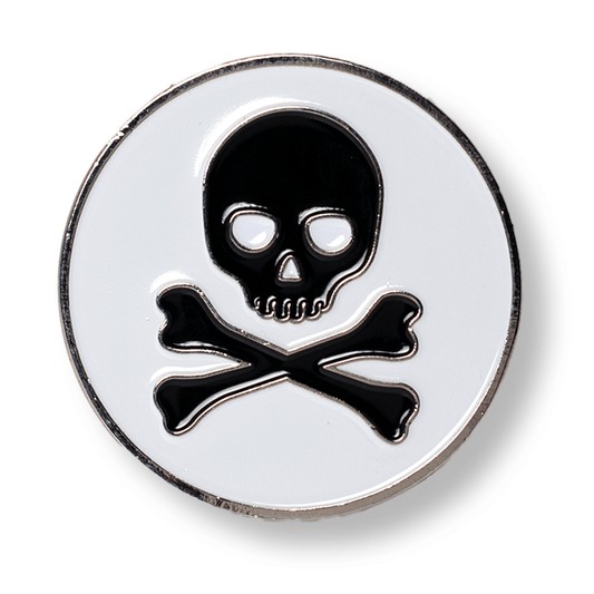 Skull and Bones Ball Marker