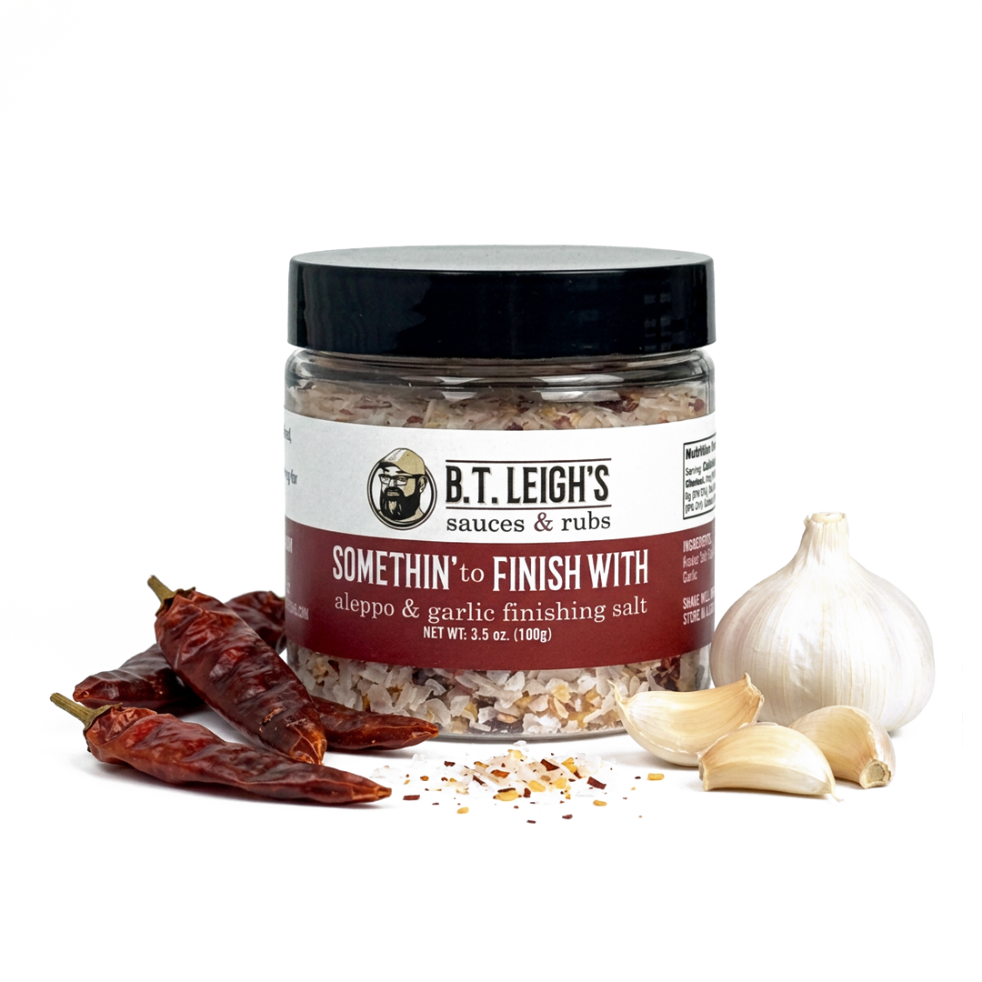 Aleppo & Garlic Finishing Salt