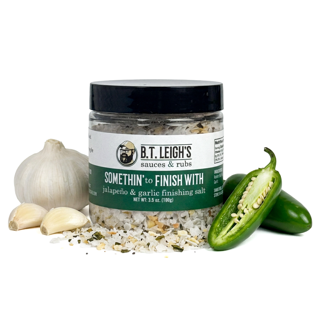 Jalapeno & Garlic Finishing Salt