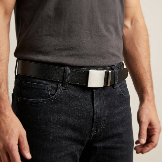 Stealth Leather EDC Belt for Everyday Carry