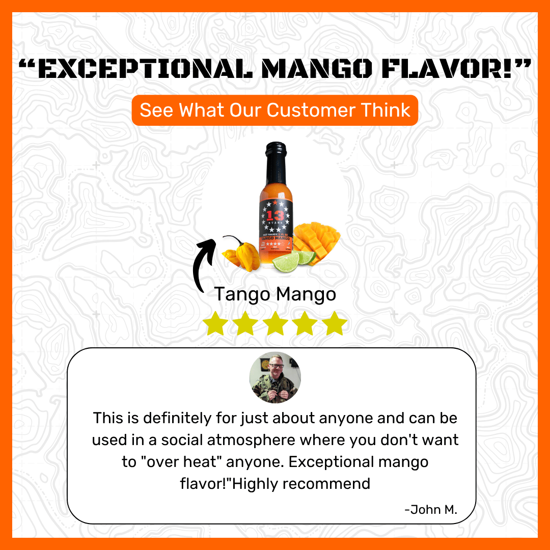 Tango Mango - Sweet Heat Caribbean Hot Sauce
