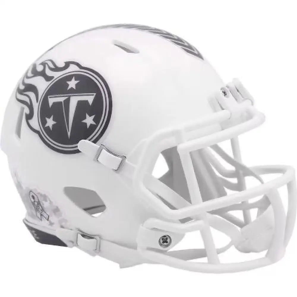 Tennessee Titans NFL Mini Speed Football Helmet SALUTE TO SERVICE 3