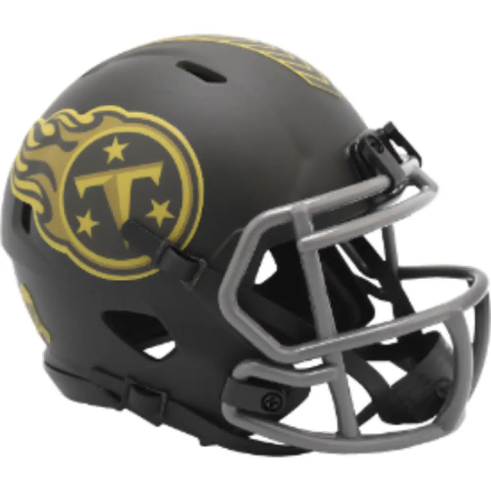 Tennessee Titans SALUTE TO SERVICE 4 Mini Speed Football Helmet NFL