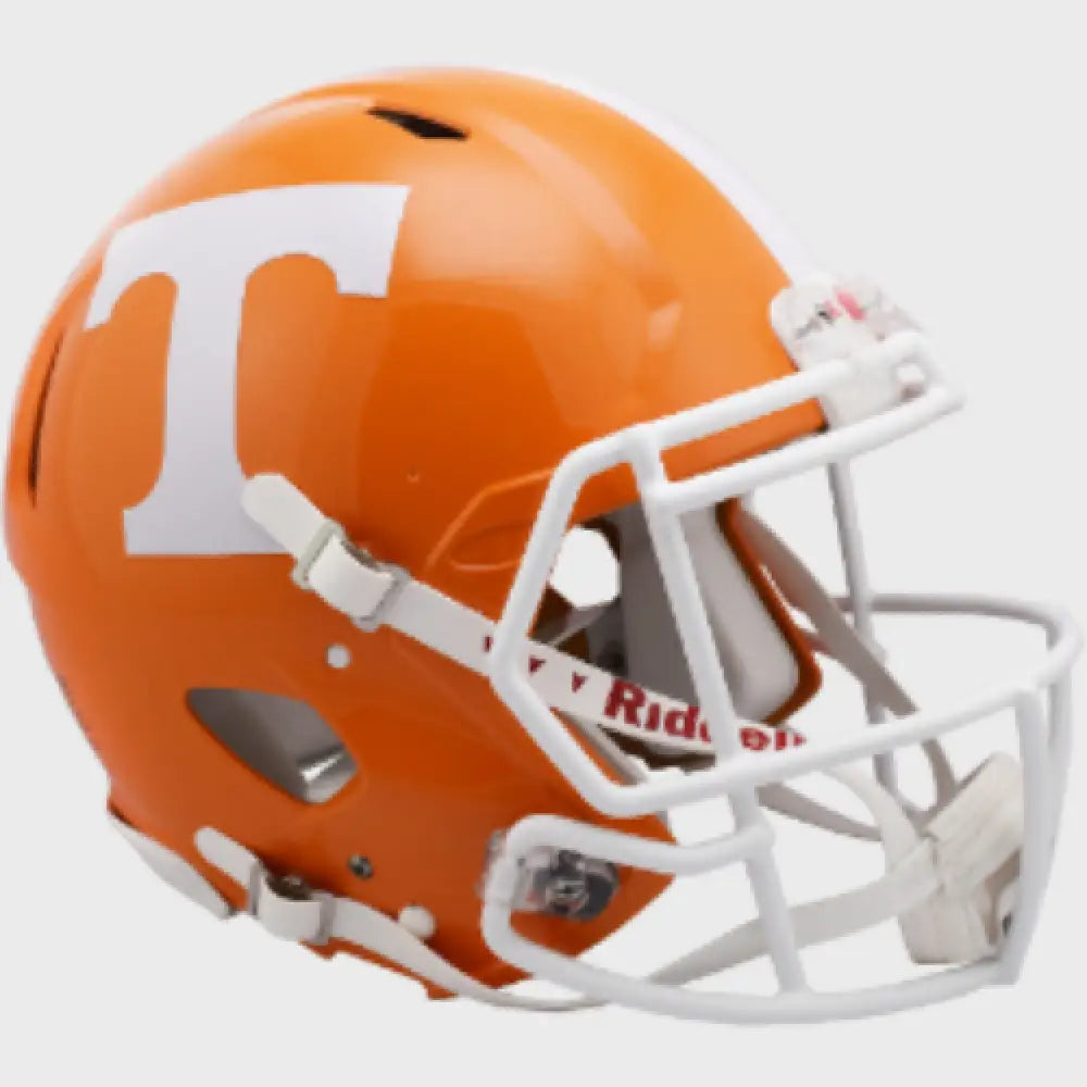 Tennessee Volunteers Full Size Authentic Speed Football Helmet Metallic Orange - NCAA