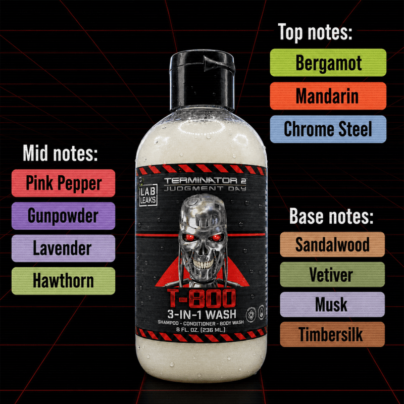 T-800 3-in-1 Body Wash: Terminator 2