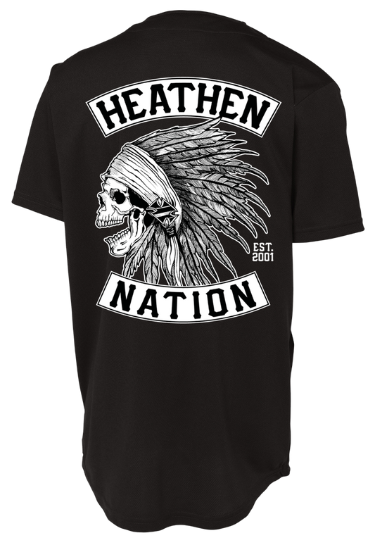 Chief Button-Up Baseball Jersey