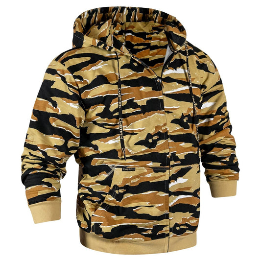 Men's Fleece Lined Zip Up Hoodie