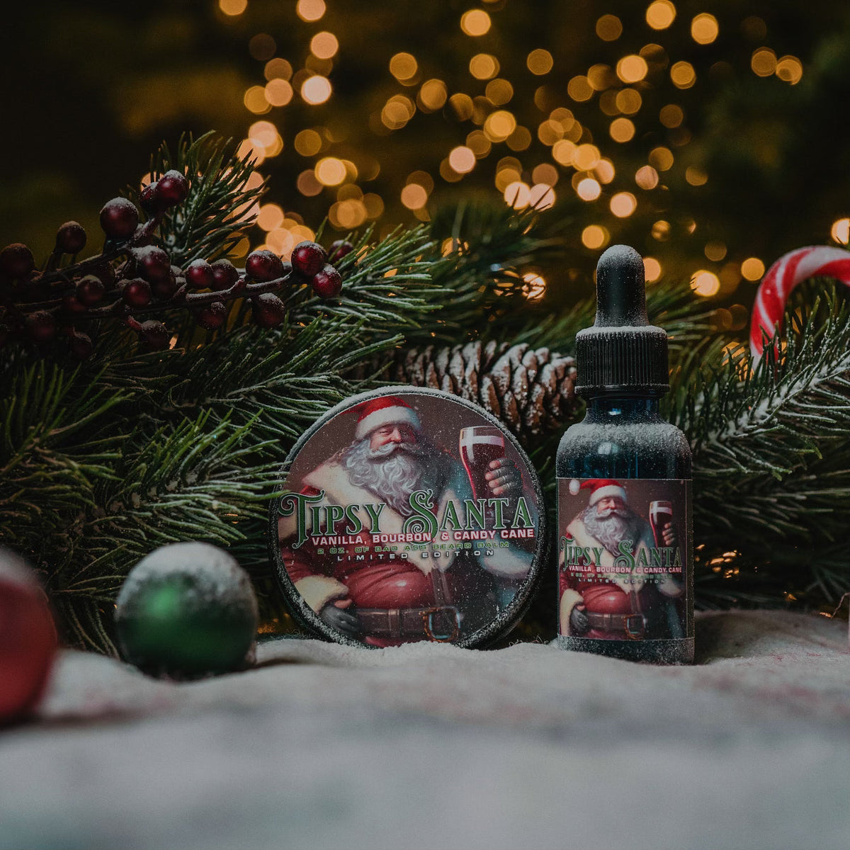 Beard Balm - Tipsy Santa Beard Moisturizer & Conditioner