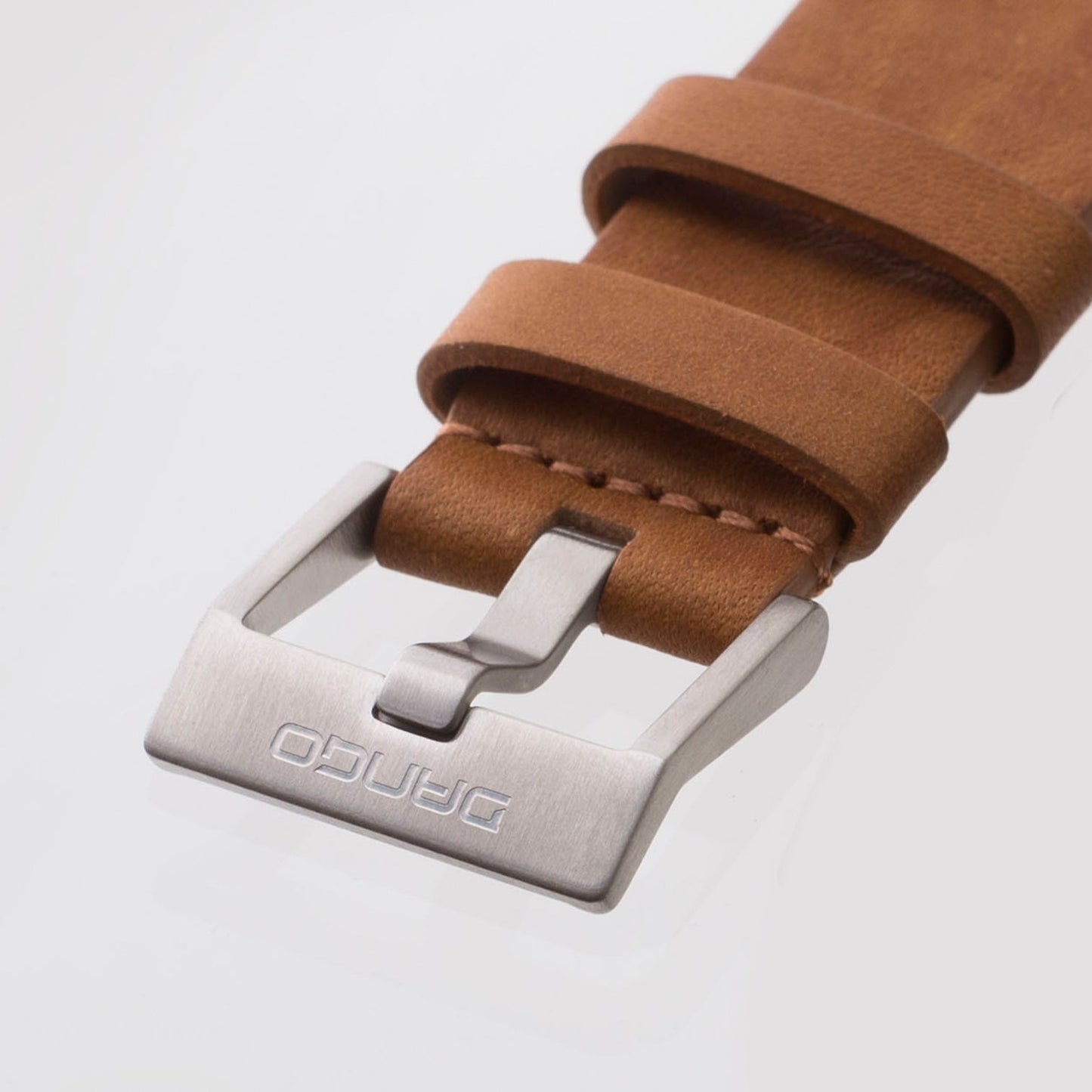 TK-01 - Trek Watch with Italian Leather Strap - Whiskey Brown