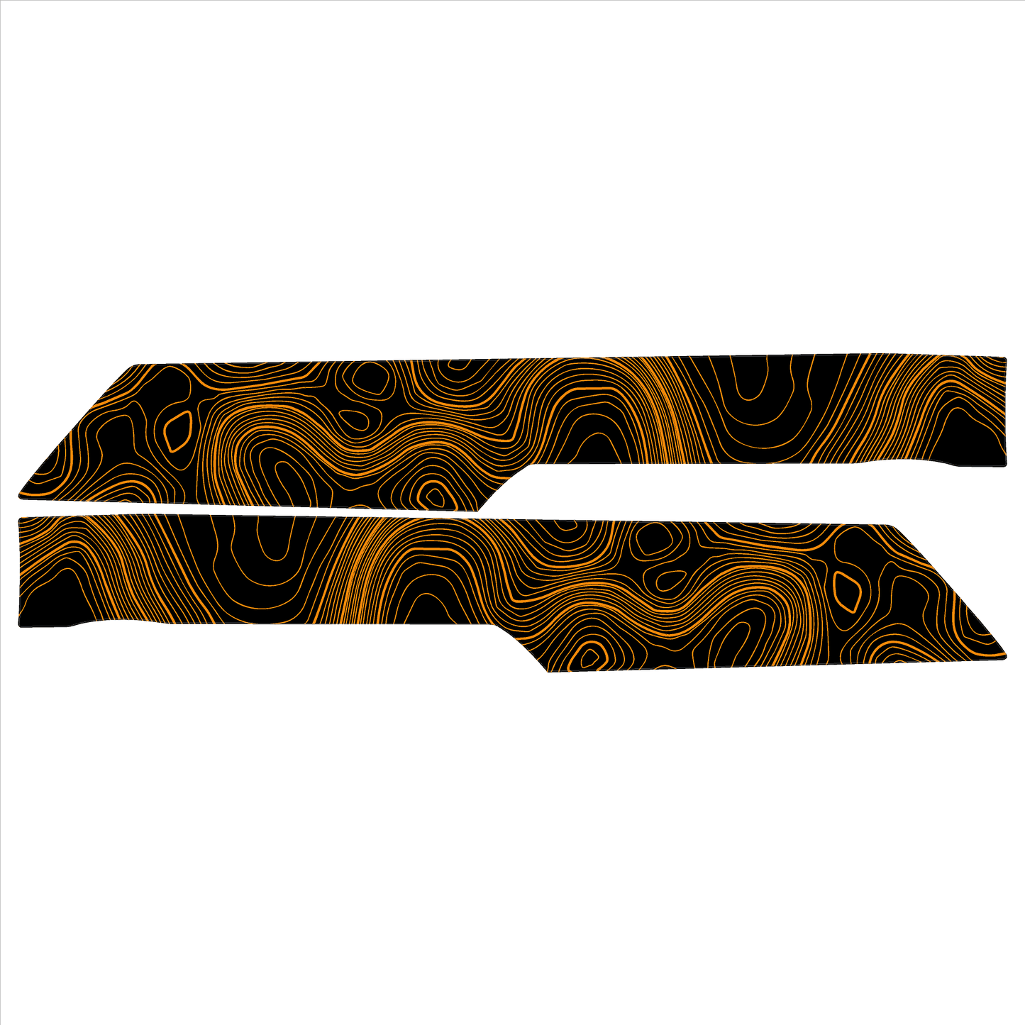Topo Understeering Panel Overlay (Printed Series) - 2021-2022 Bronco (Type A)