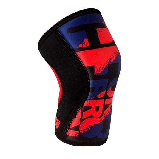 Single Knee sleeve Red/Gray (one)