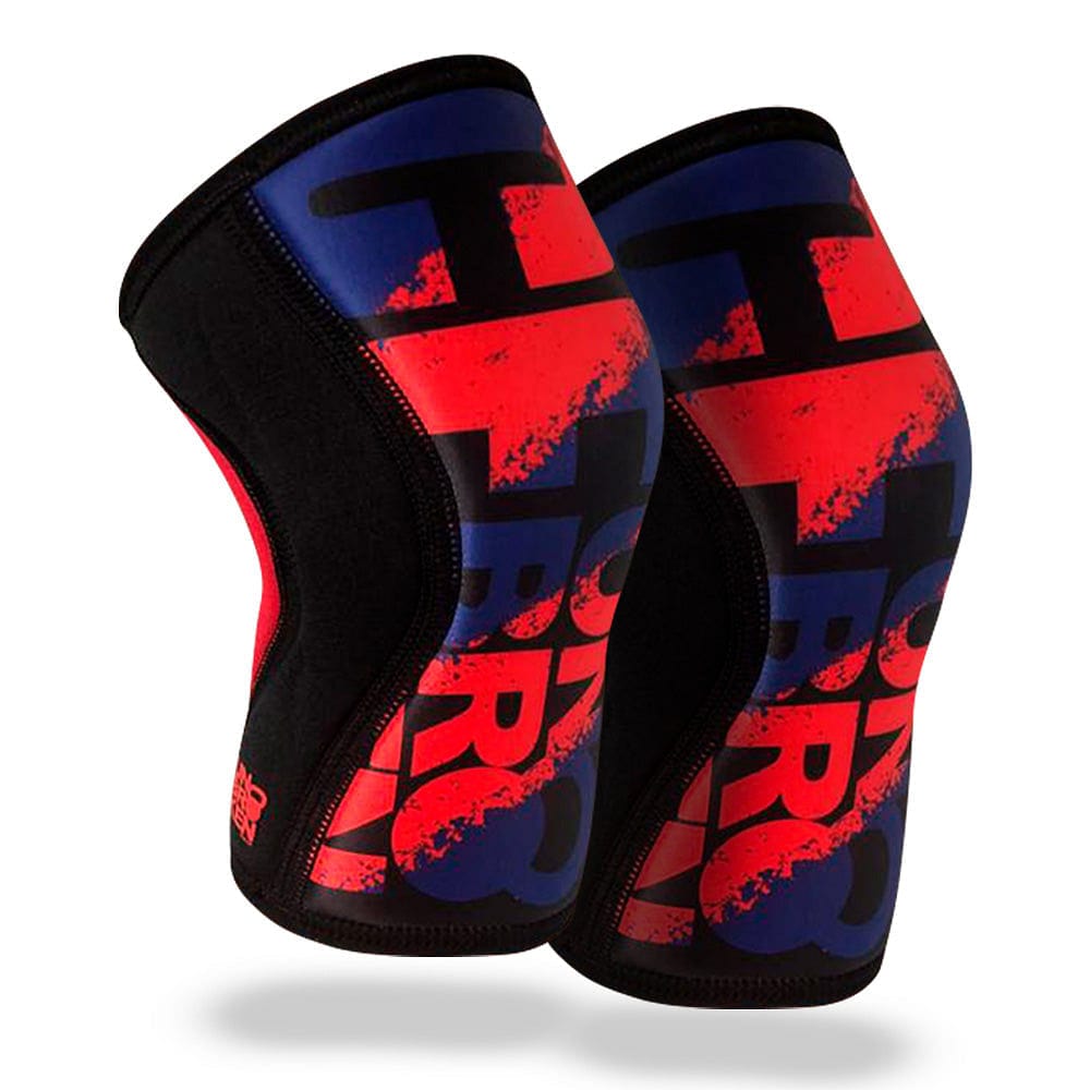 Single Knee sleeve Red/Gray (one)