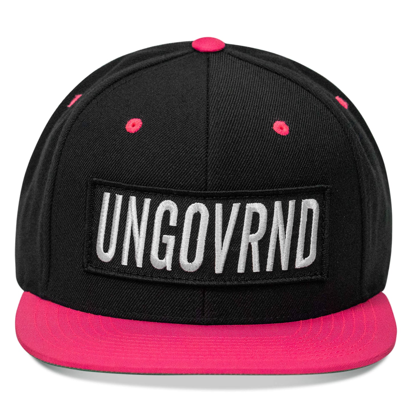 Ungovrnd Oversized Patch Flatbill SnapBack Hat