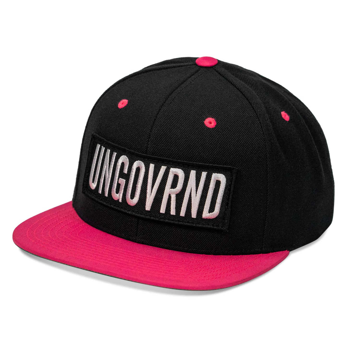Ungovrnd Oversized Patch Flatbill SnapBack Hat