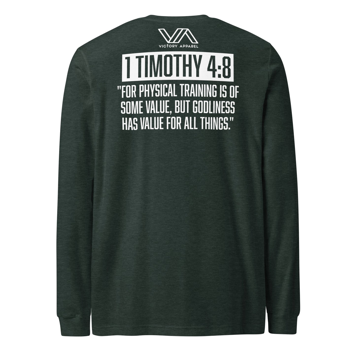 Train in Godliness Longsleeve Tee