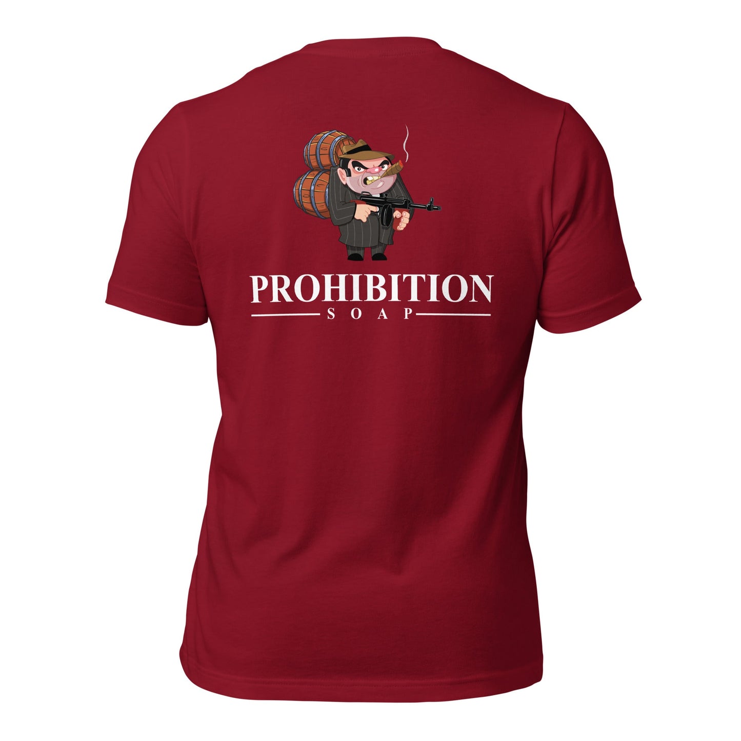 Cartoon Logo Dark T-Shirt, Unisex,