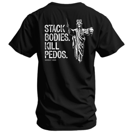 Stack Bodies. Kill Pedos. Men's T-Shirt