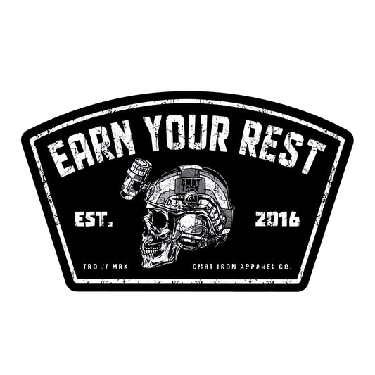 Earn Your Rest Decal