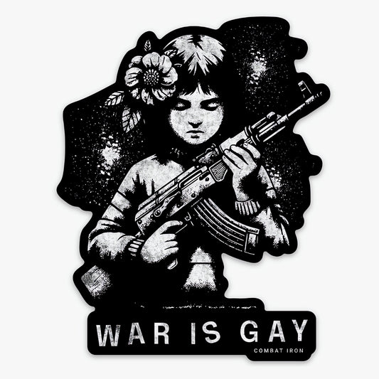 War Is Gay Decal
